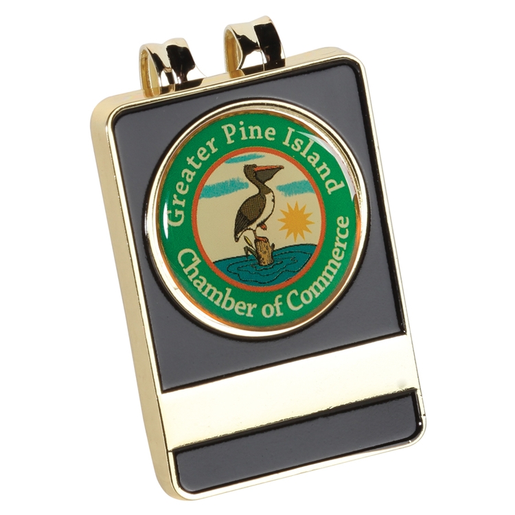 Money Clip with Offset Printed Ball Marker 2