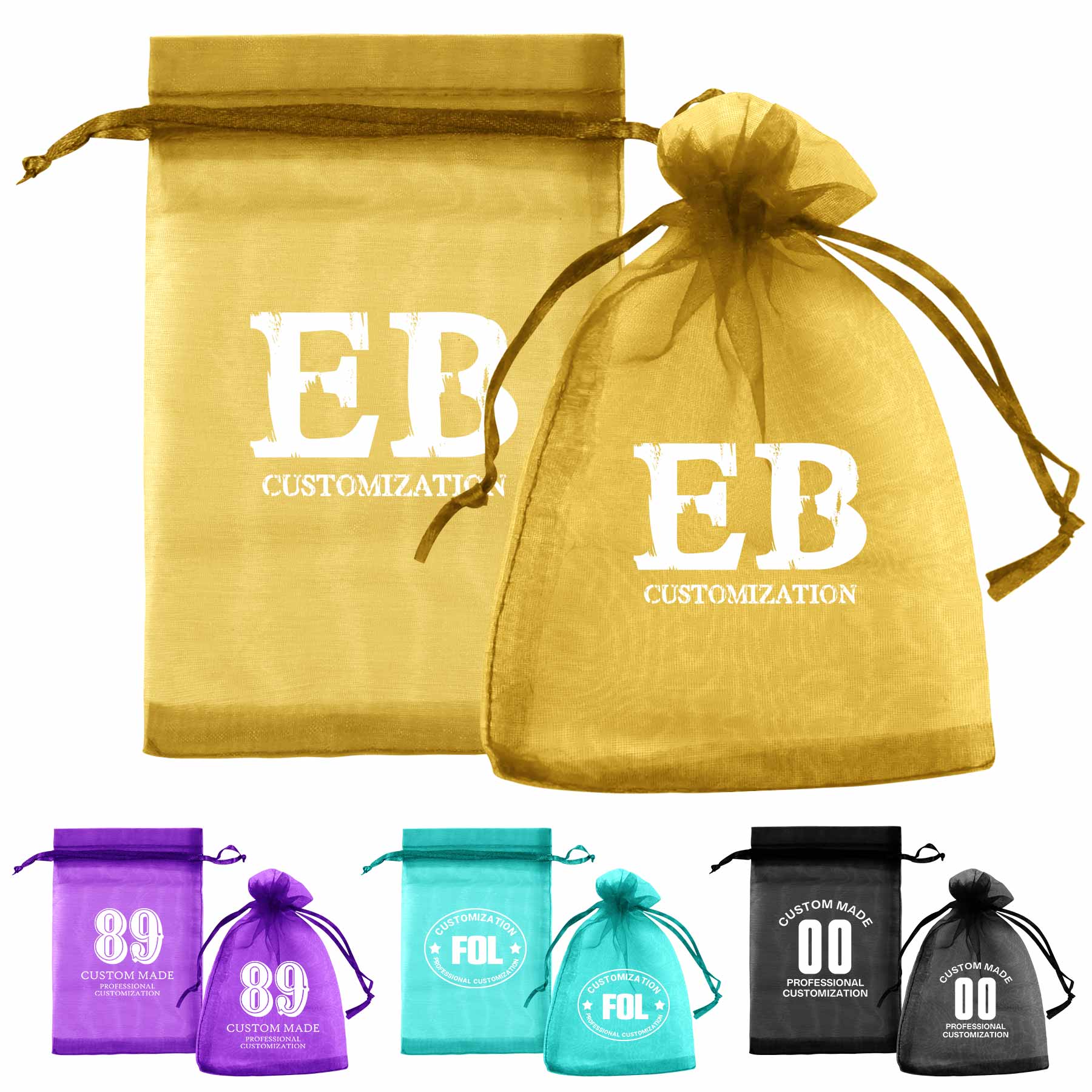 Organza Gift Drawstring Bag 1