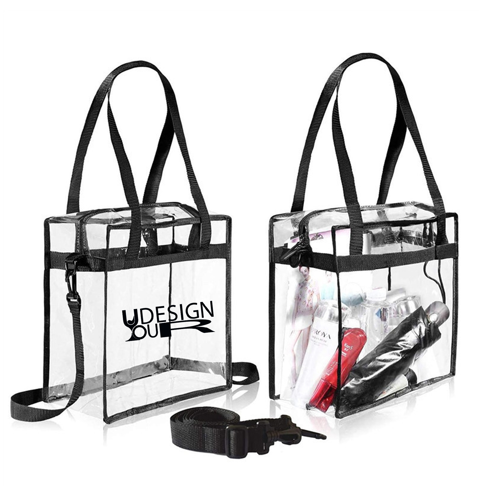 Reusable Clear PVC Travel Waterproof Bags 2