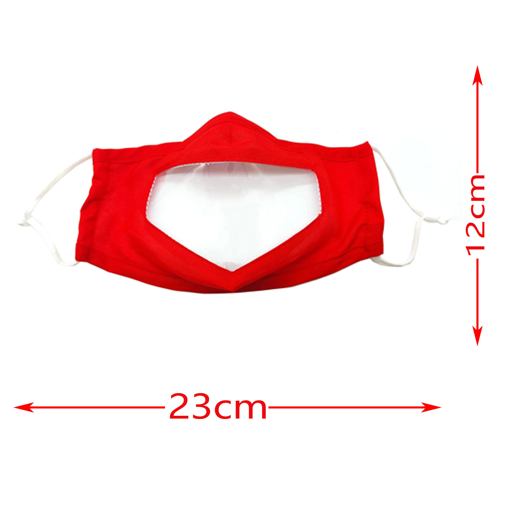Face Mask With Clear Window 3