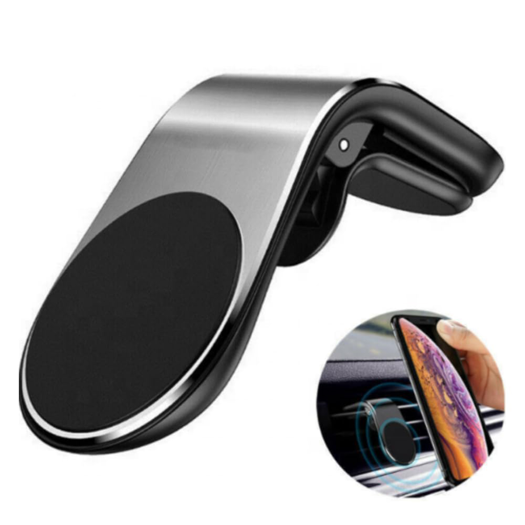 Magnetic Car Phone Holder 2