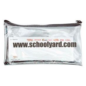 Clear Vinyl Large Standard Deposit/ Organizer Bag 2