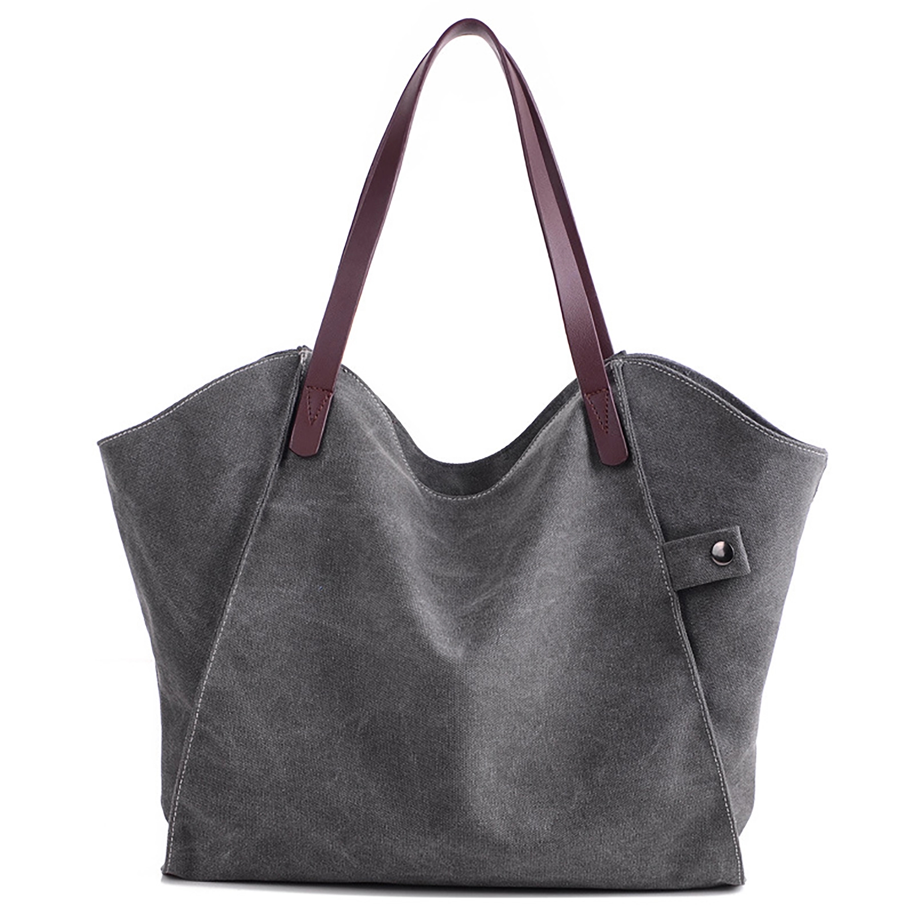 Canvas Tote Bag Handbags For Women, custom tote bag with logo imprint 4