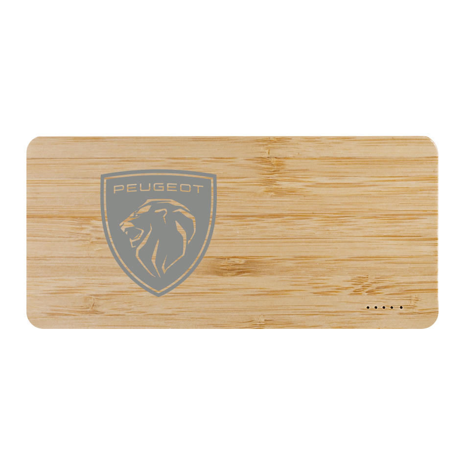 Eco-Friendly Bamboo 10W Fast Wireless Charger And 10000mAh Power Bank 9