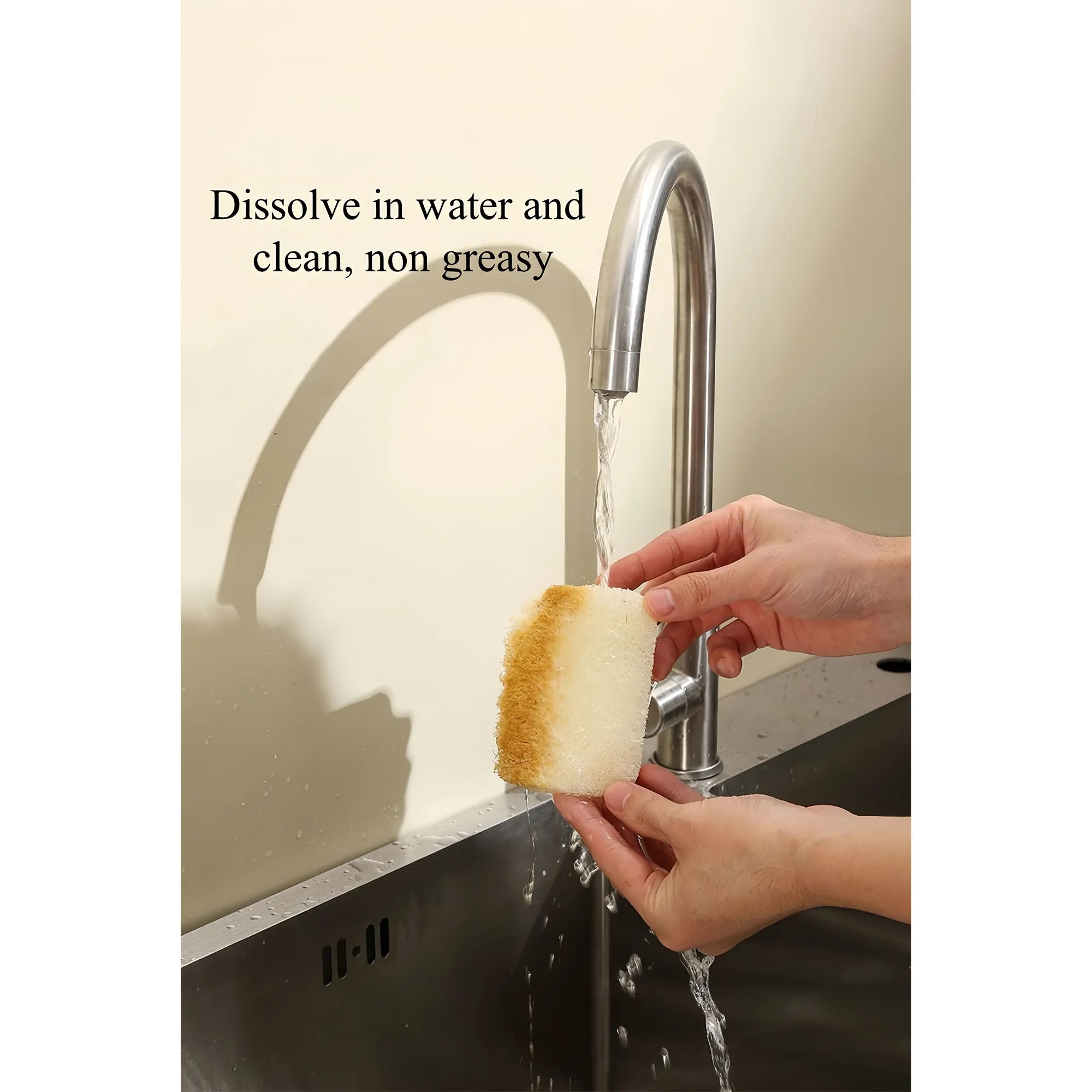 Natural Loofah Scrubber Eco Friendly Kitchen Sponge 9
