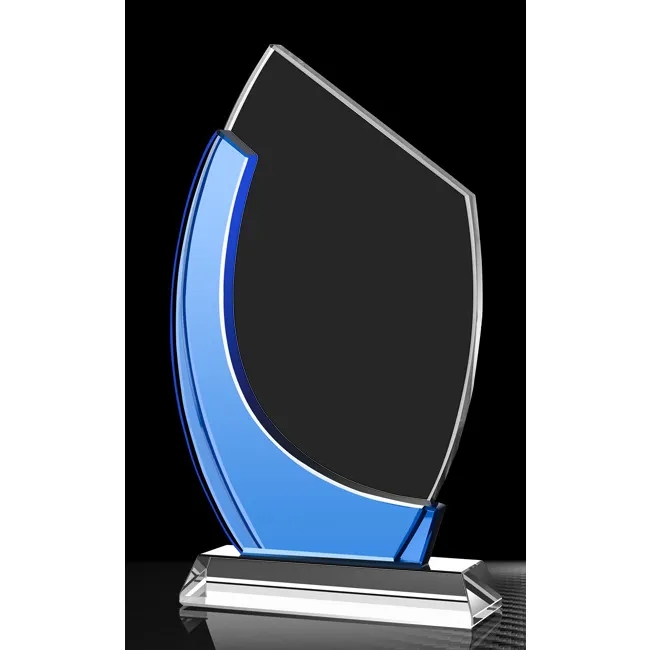 Clear and Blue Crystal Awards 7