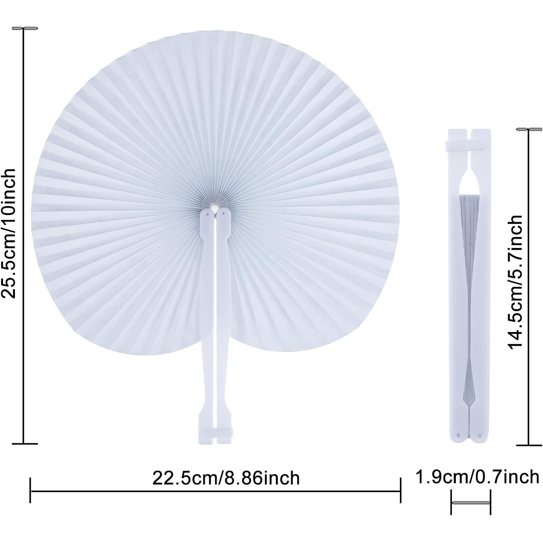 Plastic Hand Fan 1