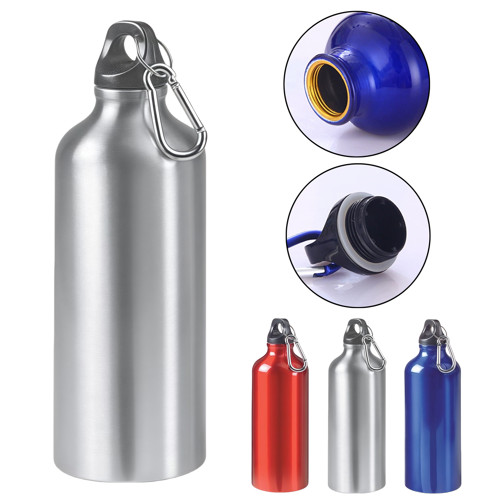 500ml Aluminum Sports Water Bottle for Outdoor Cycling 4