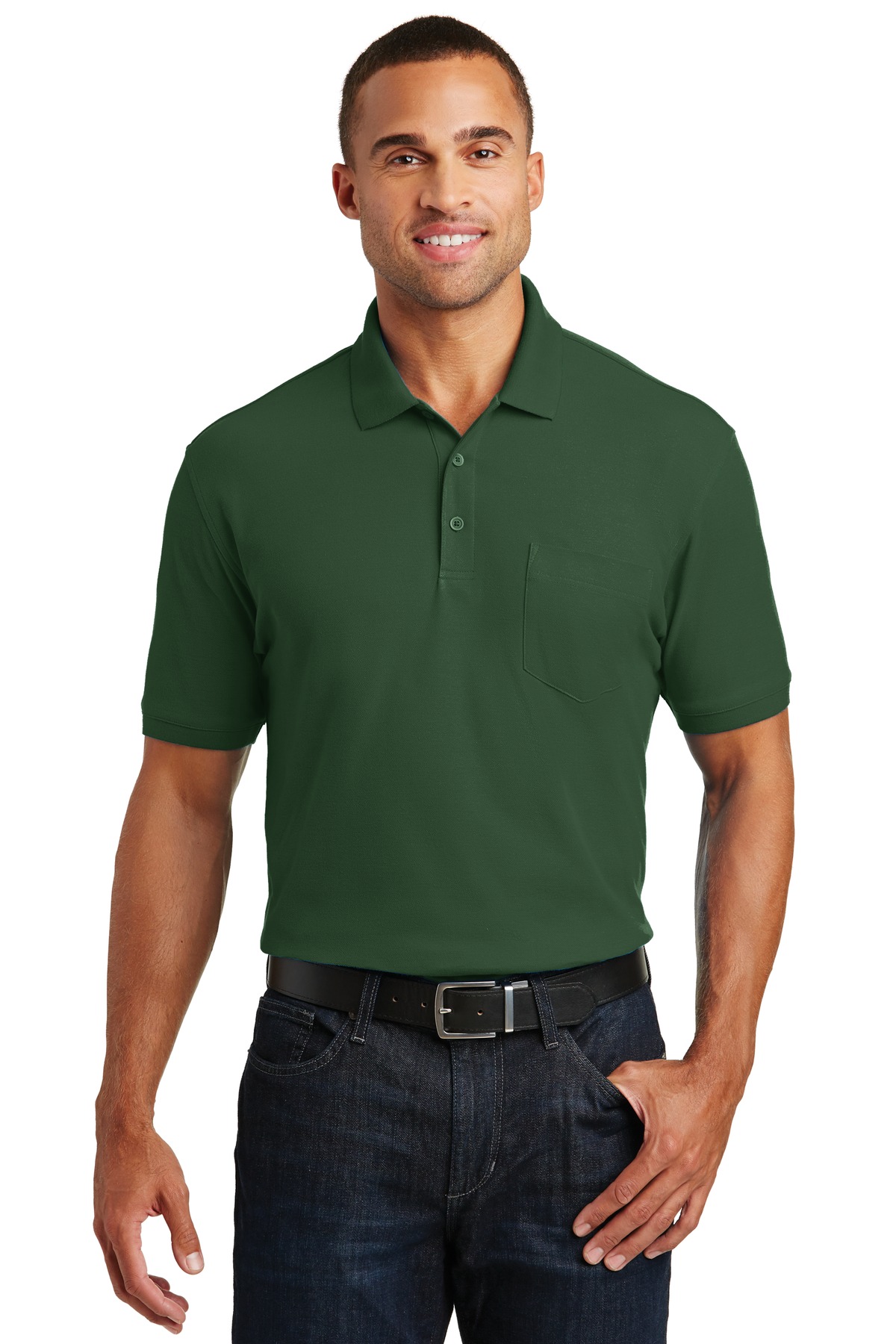 Port Authority Core Classic Pique Pocket Polo. K100P 25