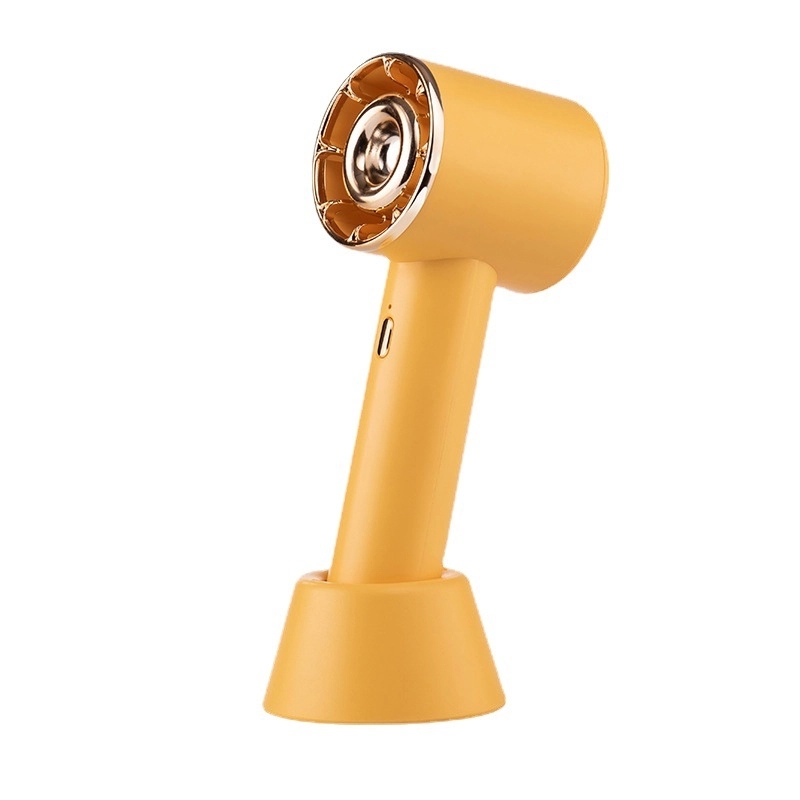 1200 mAh Rechargeable Turbo Handheld Fan with Base 3