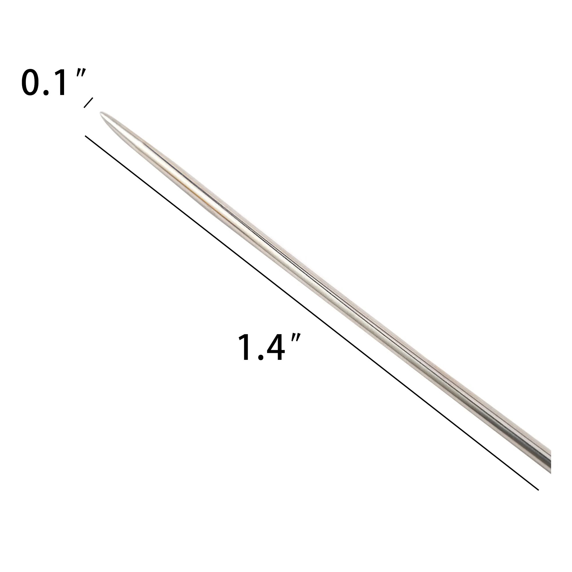 Single Point Stainless Steel Sweater Needle 2