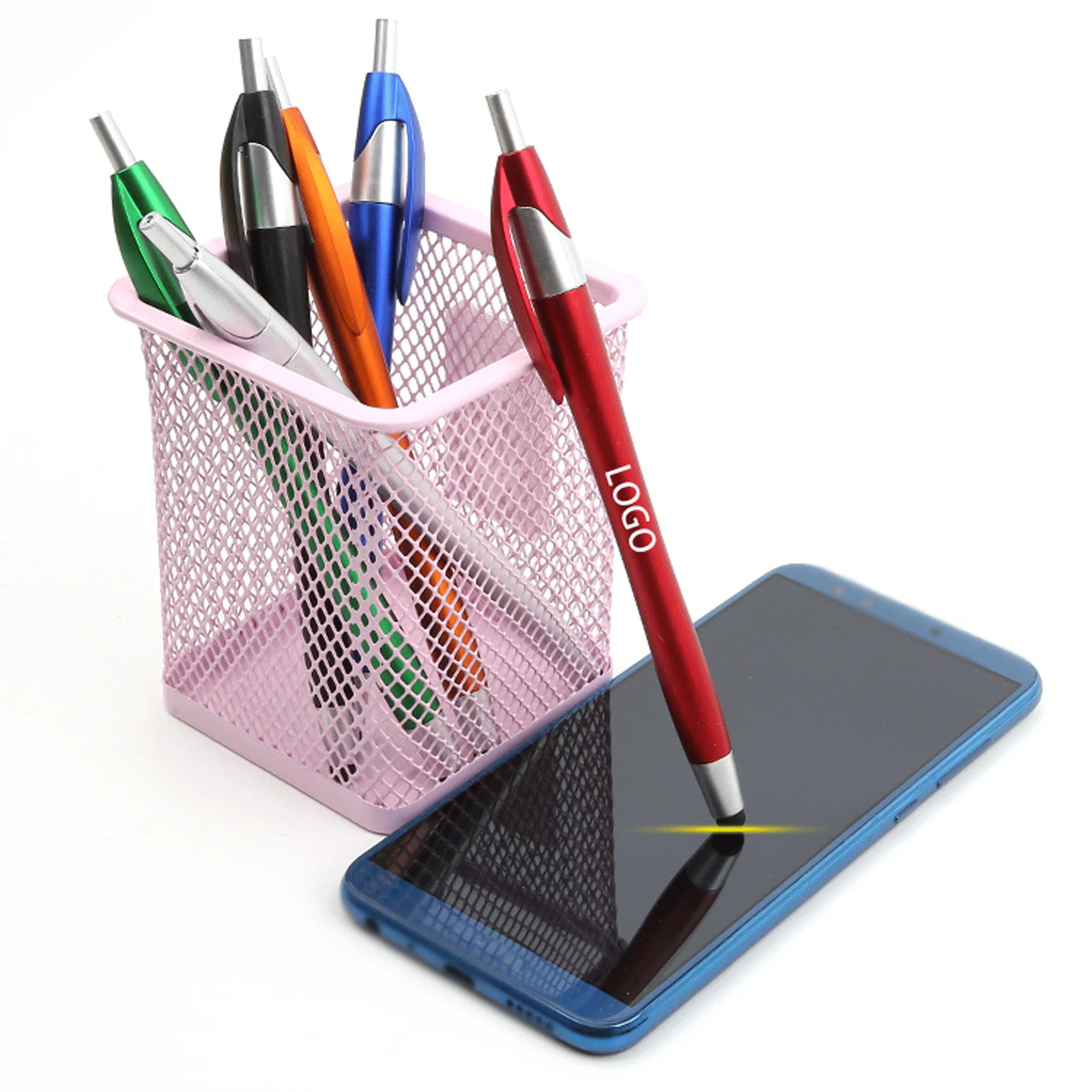 Ballpoint Pen With Stylus Tip