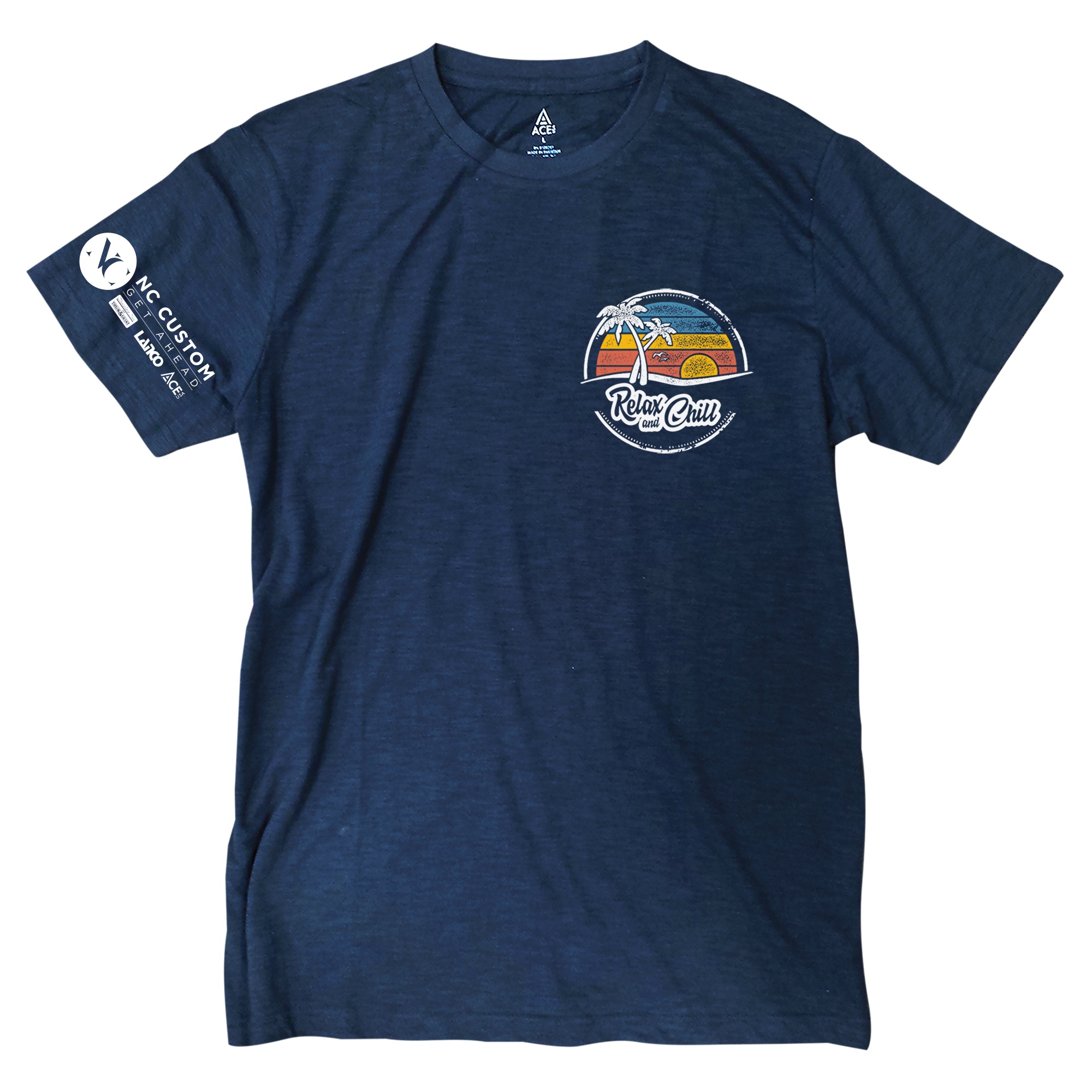 ACE Pride Slub T-Shirt S/S Crew Neck - Unisex 1