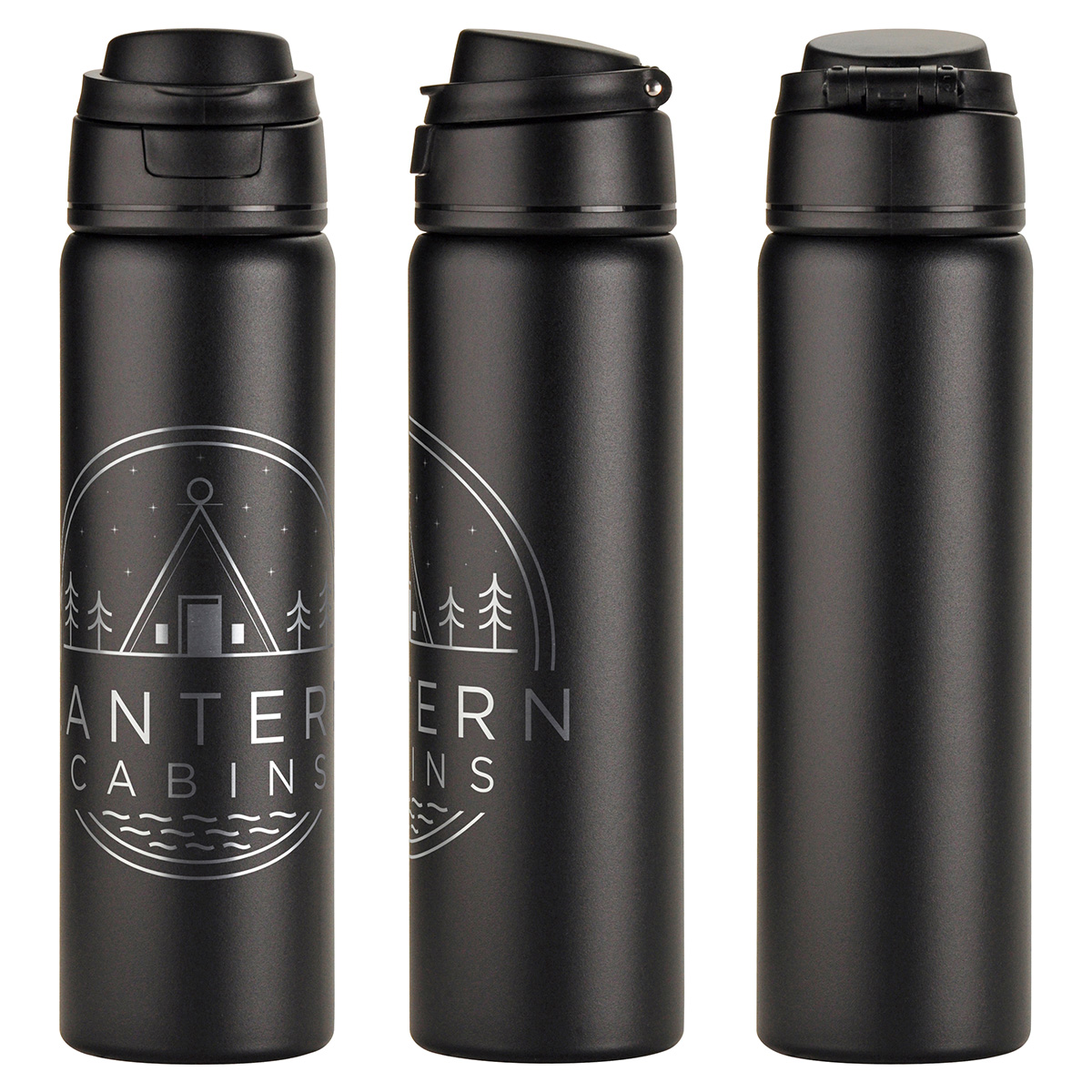 Cabrio 24 oz Recycled Stainless Steel Vacuum Insulated Bottle, custom water bottle with logo imprint 34