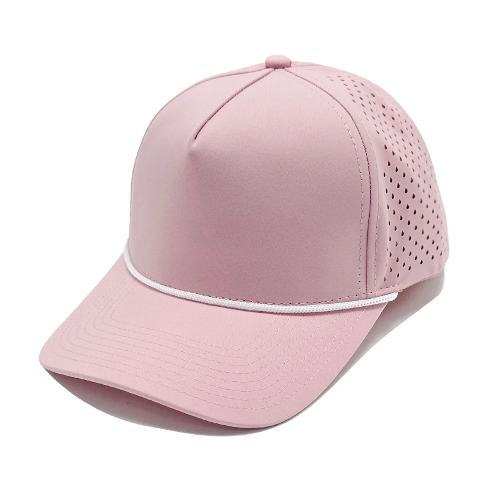 5 Panel Quick Dry Waterproof Baseball Cap With Cord 8
