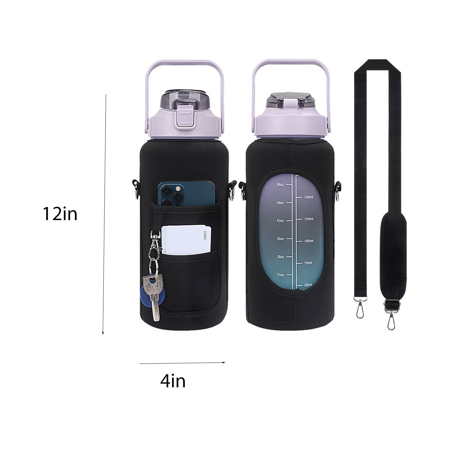 Neoprene Outdoor Sports Bottle and Cup Covers 2