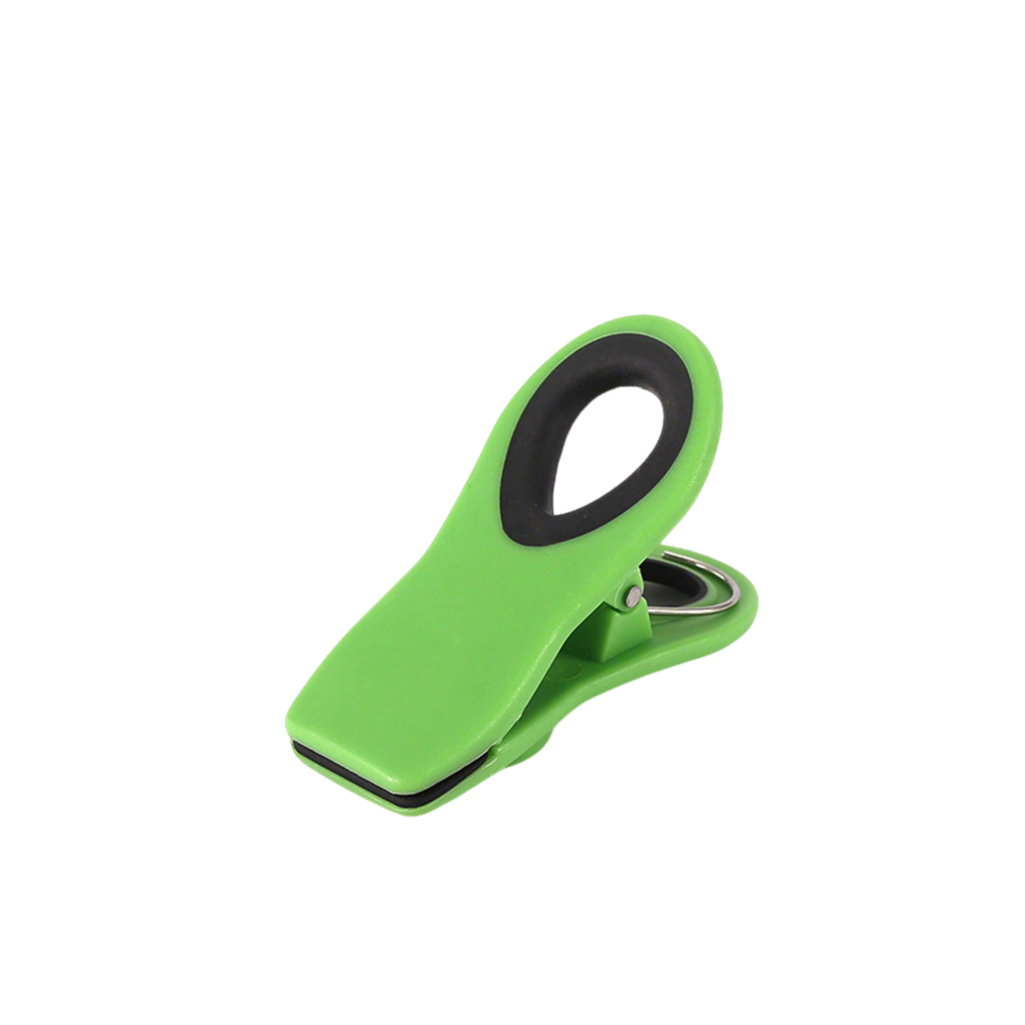 Magnetic Grip Bag Clip Plastic Body Spring Hinge 2.83" 5