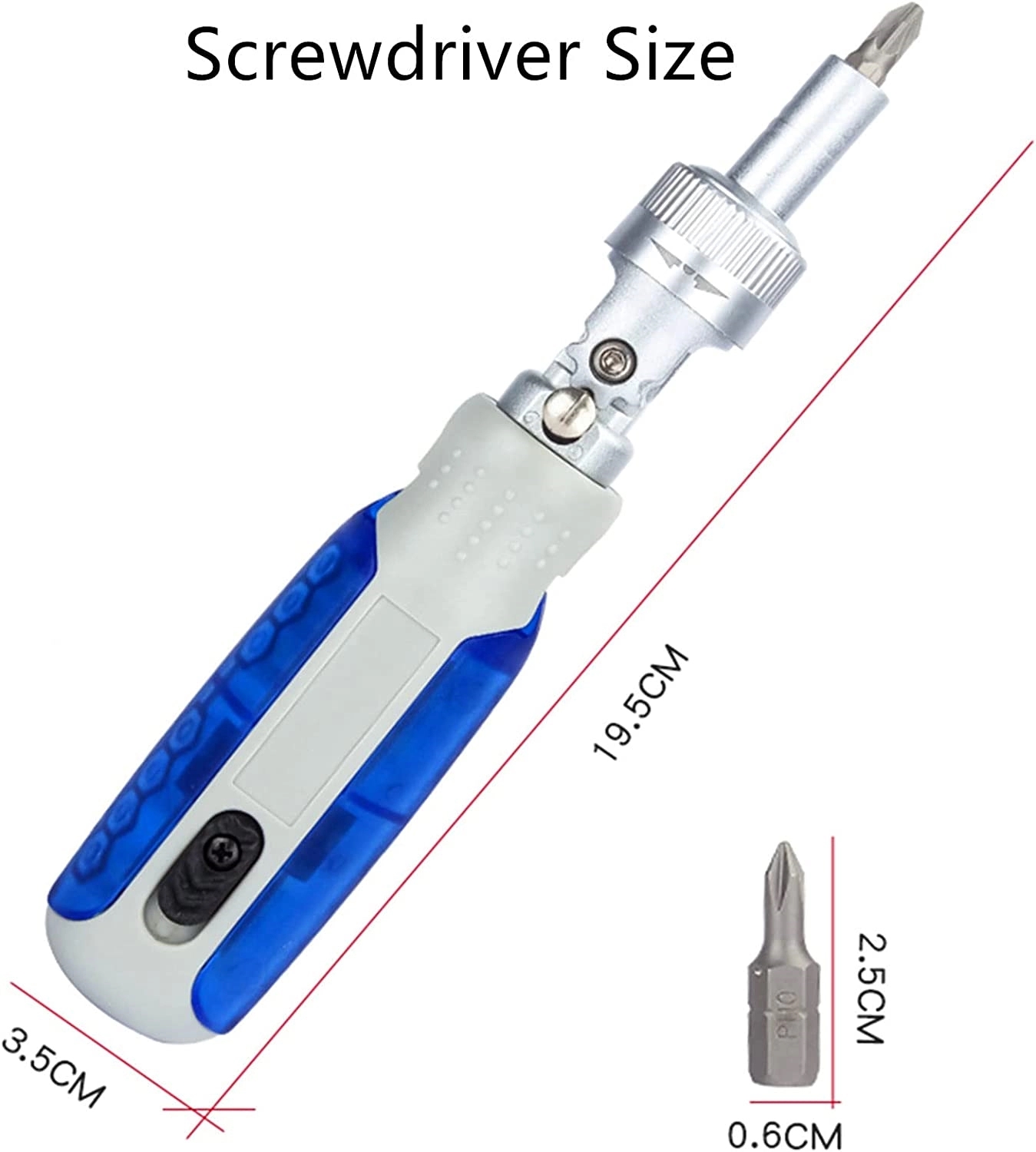 14 In 1 Ratcheting Multitool Screwdriver 5