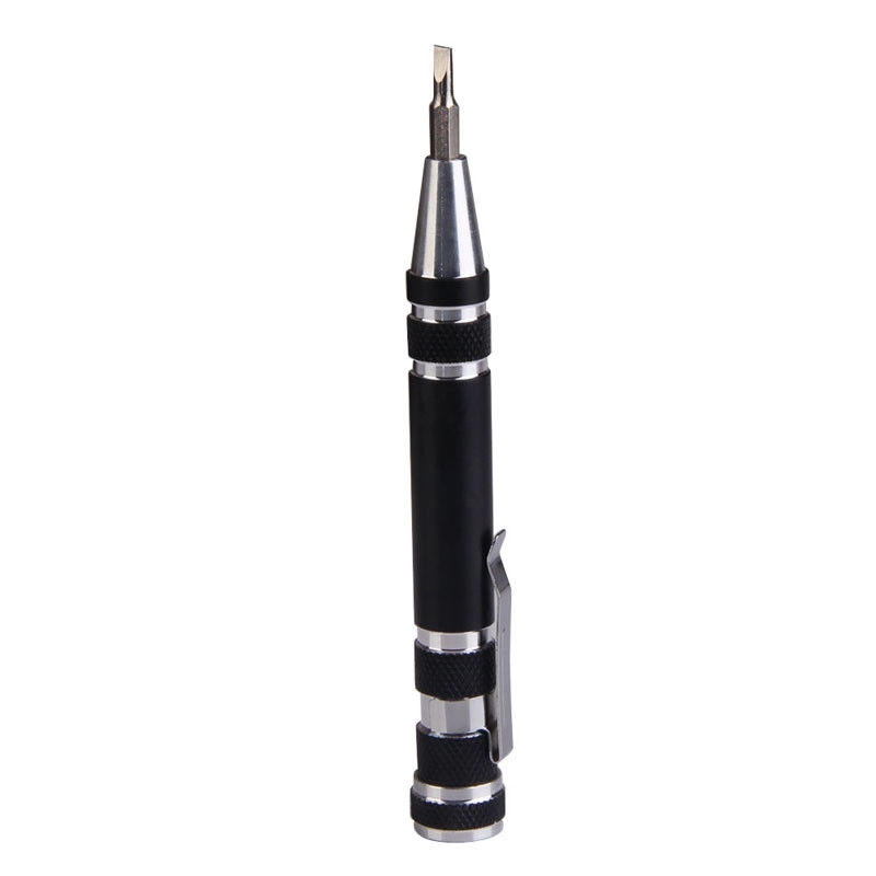 8 Bit Aluminum Pen-style Screwdriver Tool Kit 3
