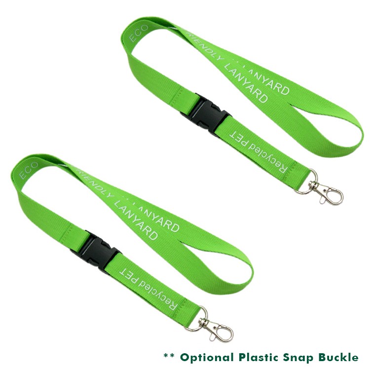 3/4" Recycled PET Lanyard 10