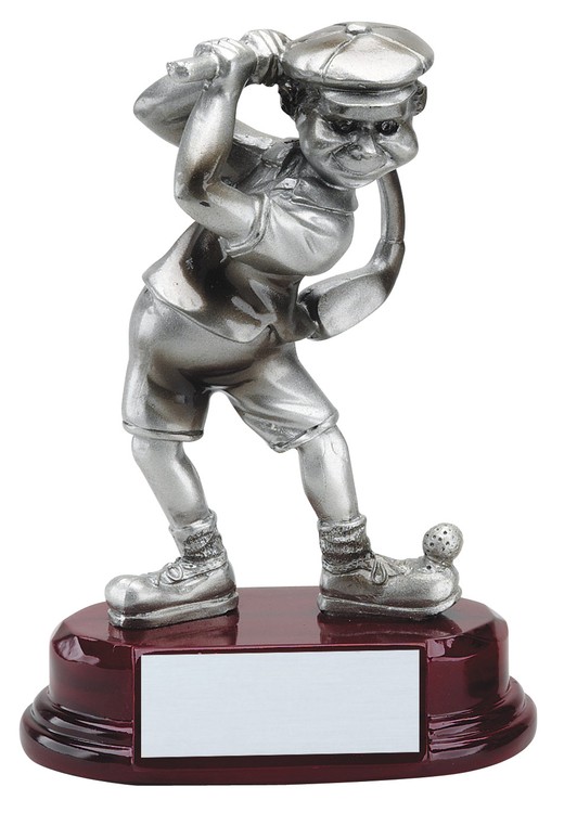 5 1/2" Male Comic Golfer Resin Award