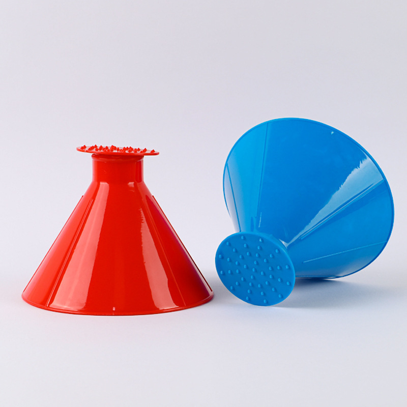 2 In 1 Multifunctional Car Snow Scraper Refueling Funnel 4