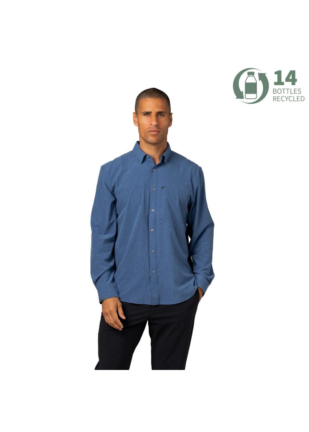 Storm Creek Men's Naturalist 4-Way Stretch Long Sleeve Outdoor Shirt 36