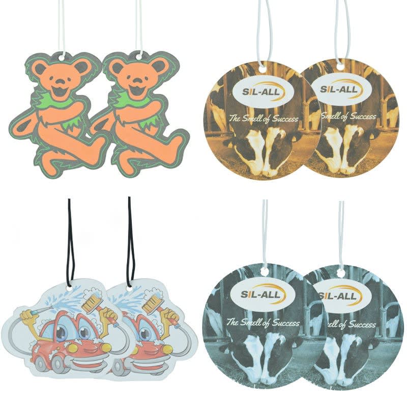 Custom Paper Car Air Fresheners 5