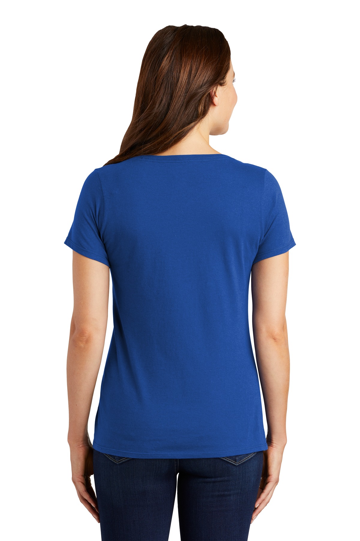 Nike Women's Dri-FIT Cotton/Poly Scoop Neck Tee. NKBQ5234 59