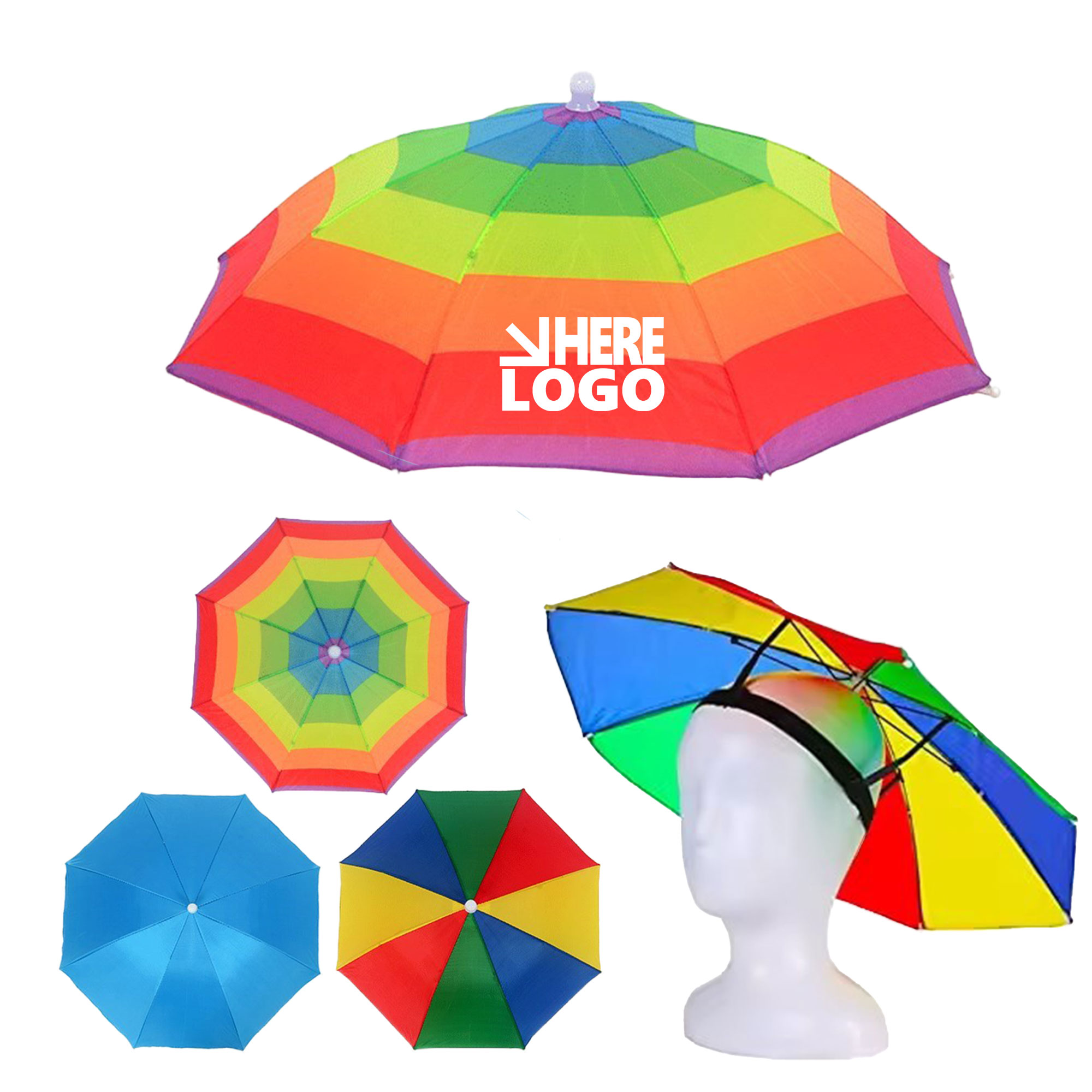 MOQ 50 Umbrella Hat 20.5" Outoor 1