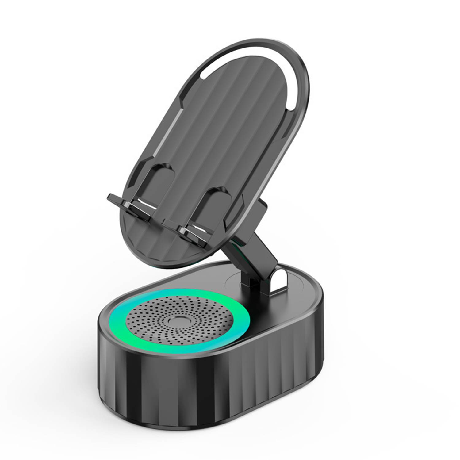 Cell Phone Stand w/ Wireless Bluetooth Speaker 3
