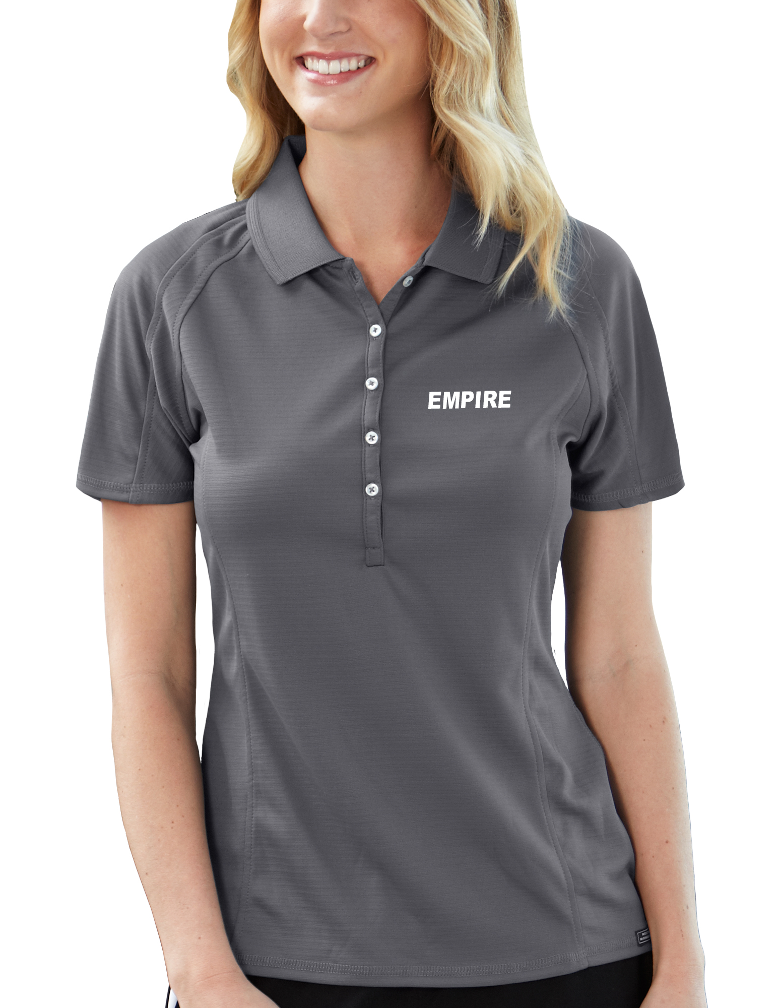 Ladies' Empire Ottoman Solid Polo Shirt 13