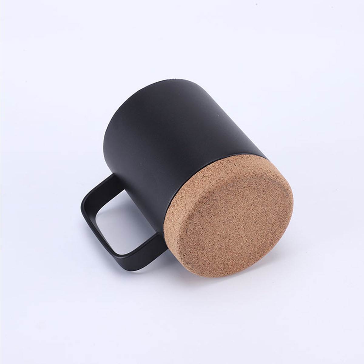 12oz Insulated Mug with Cork Bottom 2