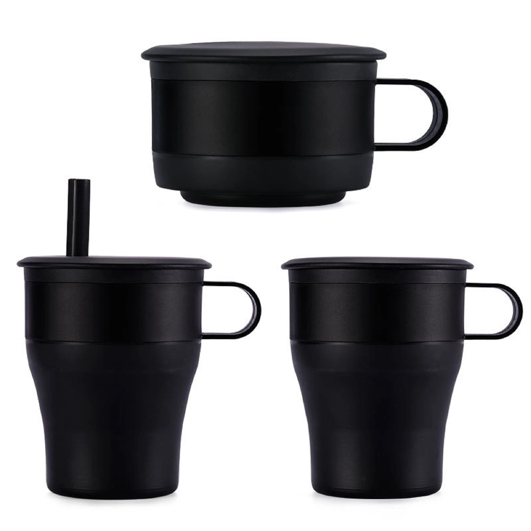 16 OZ Collapsible Reusable Silicone Coffee Cup 10