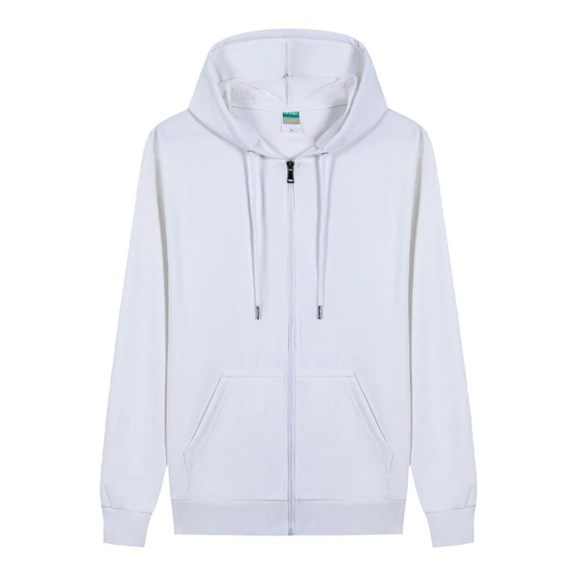 Zip Up Hooded Sweatshirt Jacket 7