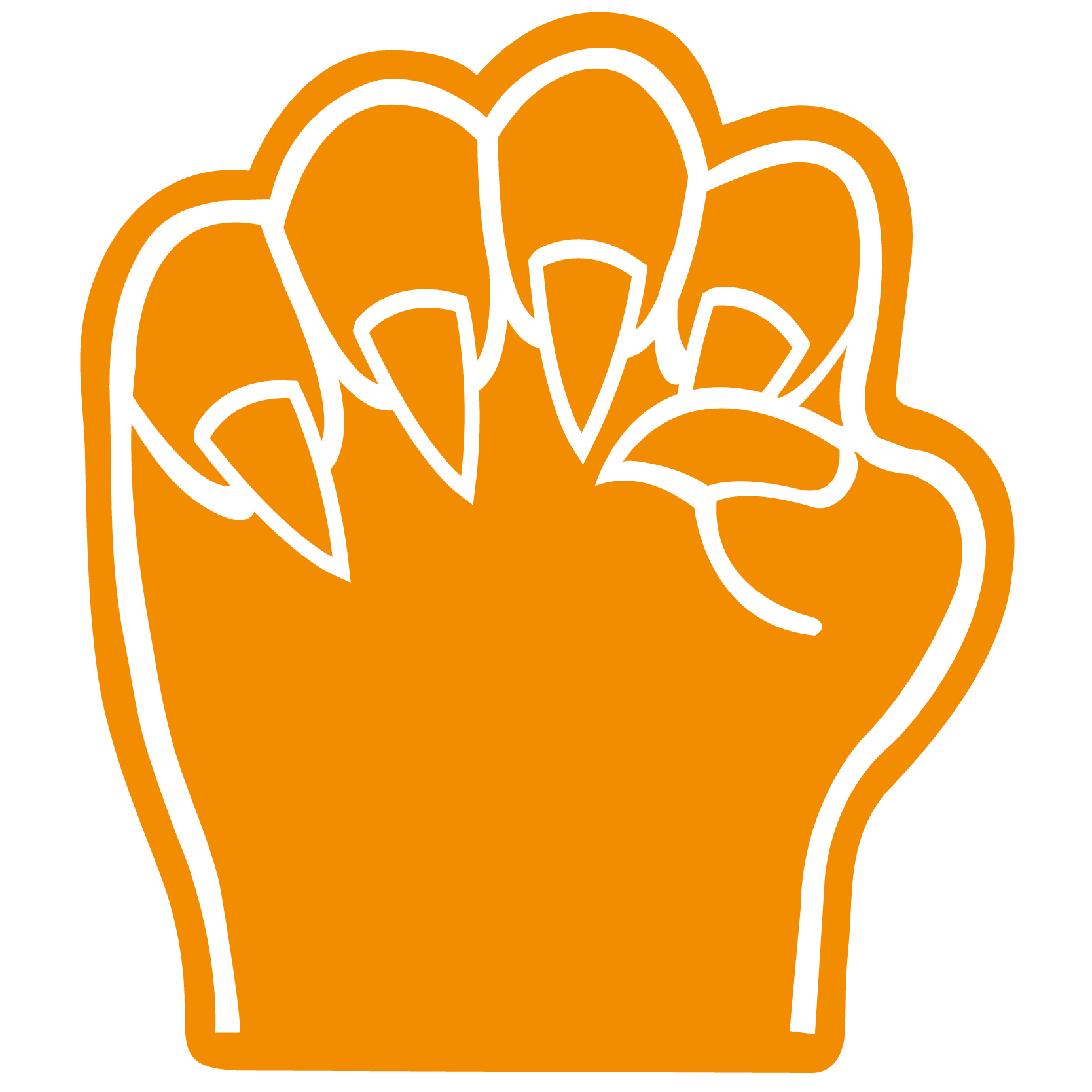 Large Claw Mitt 22