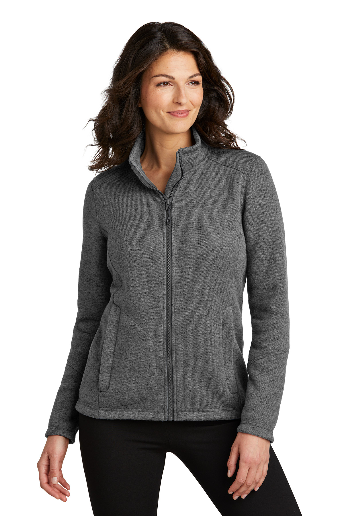 Port Authority® Women's Arc Sweater Fleece Jacket 6