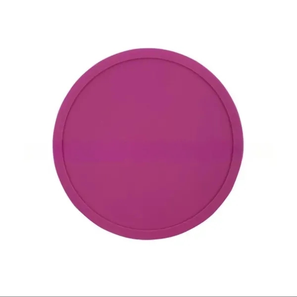 Round Silicone Coaster Set - 4-inch Diameter 14