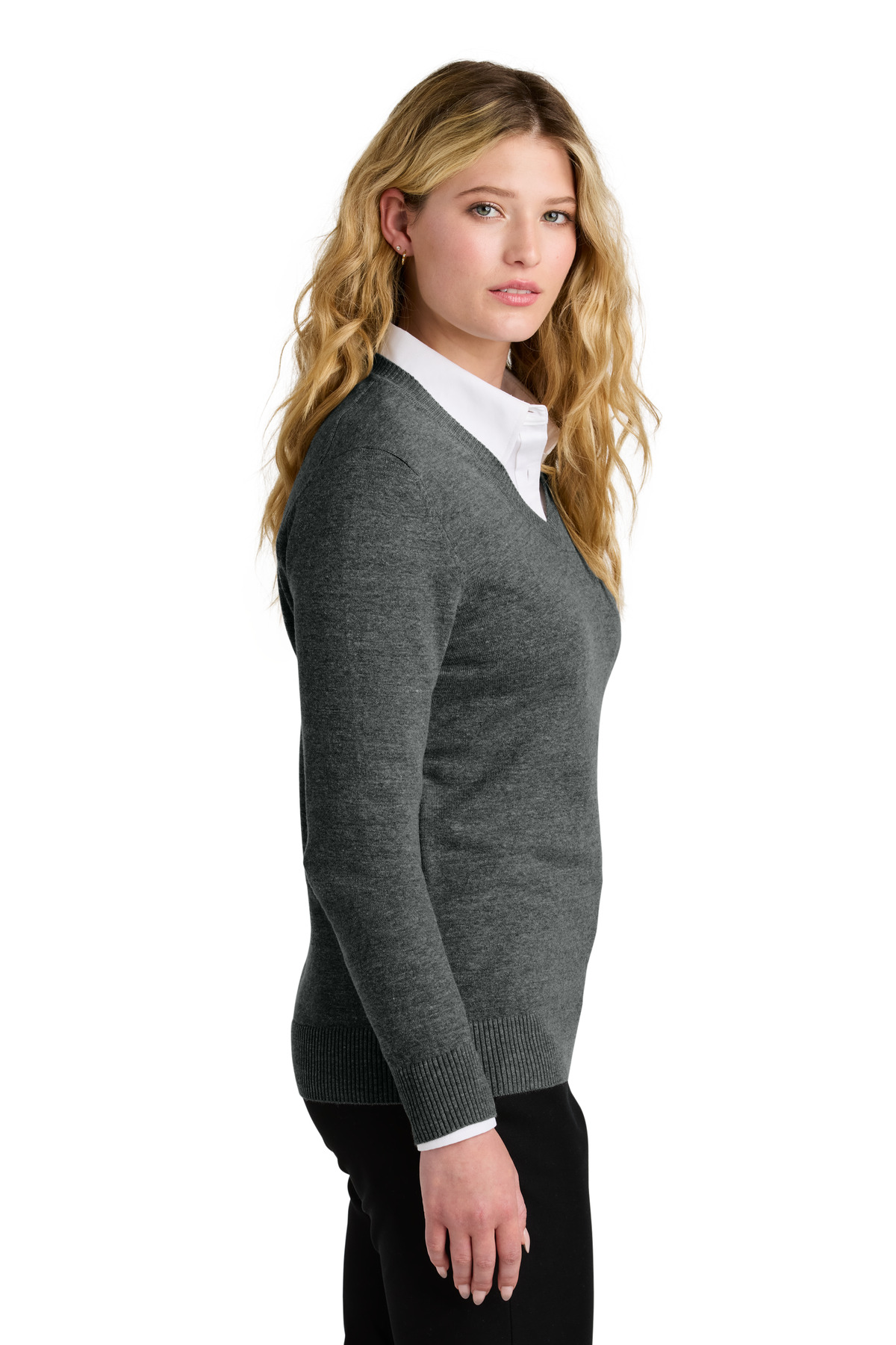 Port Authority Women's Easy Care V-Neck Sweater LSW2850 18