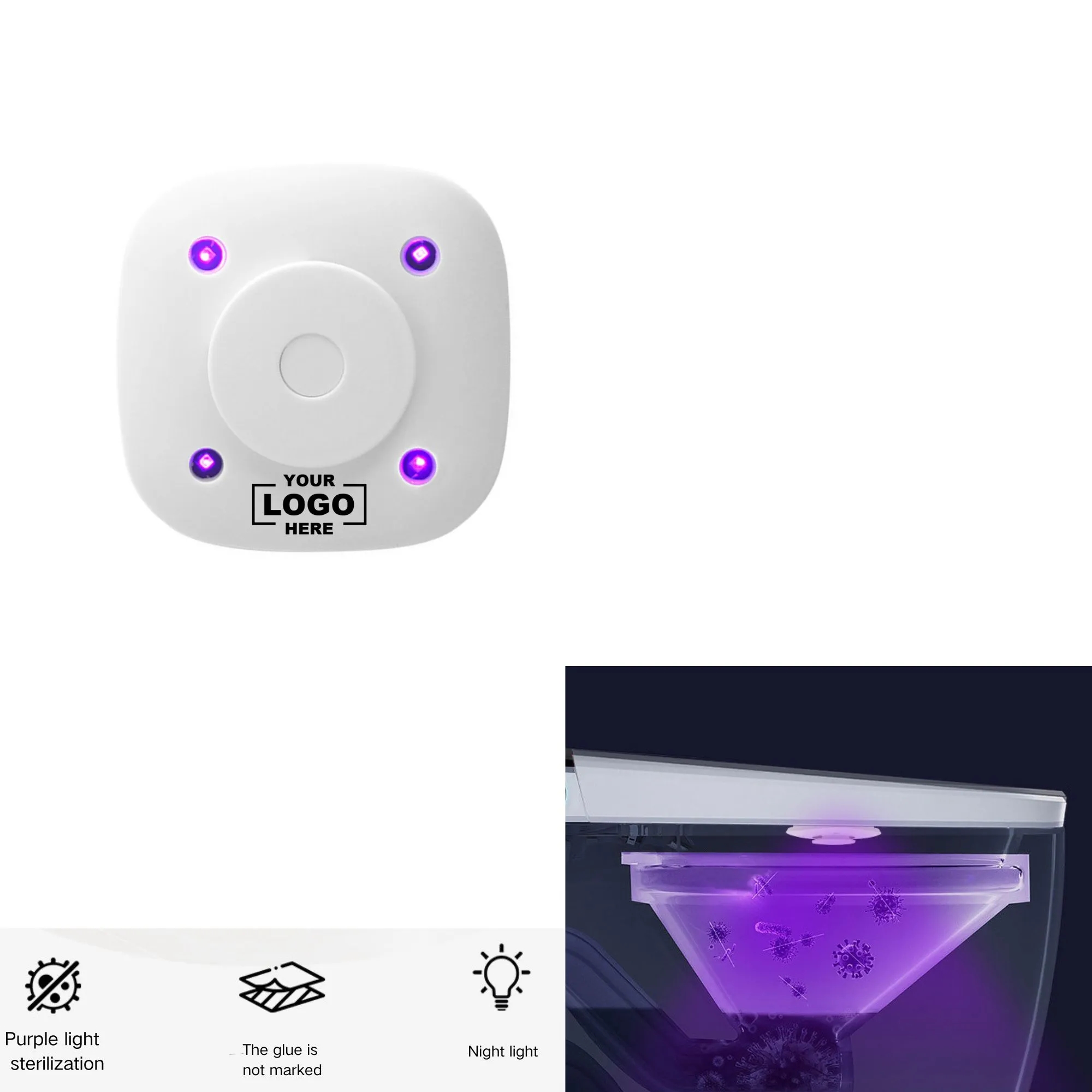 Automatic Induction UV-C Toilet Sterilizer