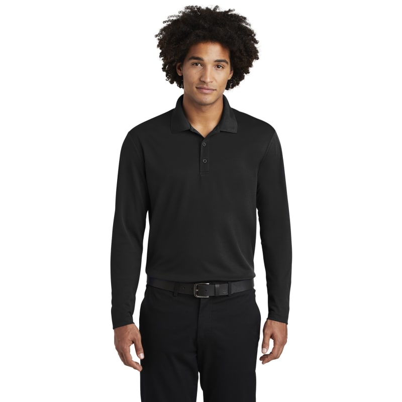 Sport-Tek PosiCharge RacerMesh Long Sleeve Polo. 5