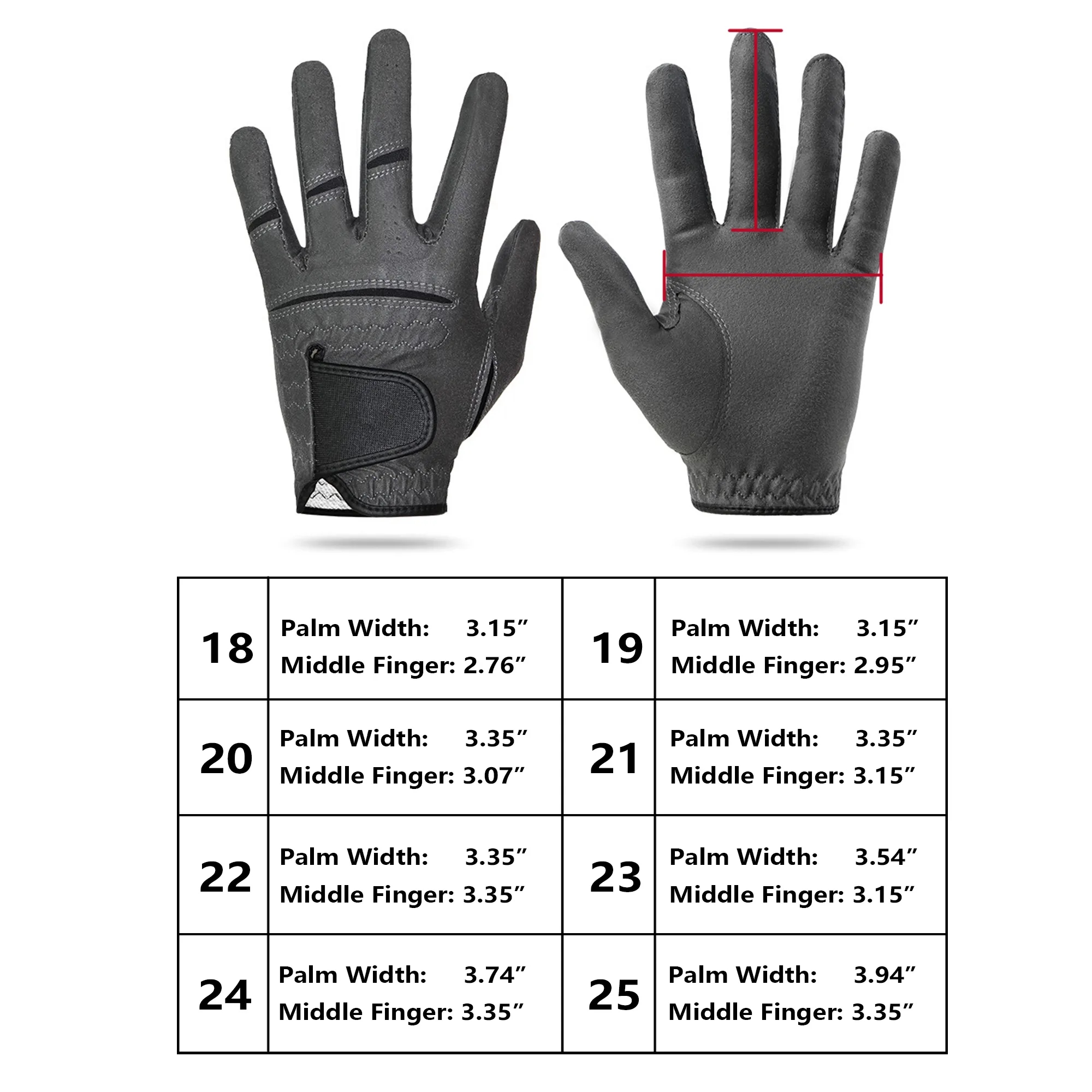 PU Anti Slip Golf Gloves 4