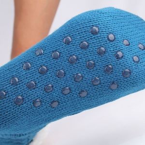 Women Fleece Warm Cozy Slipper Gripper Socks 4