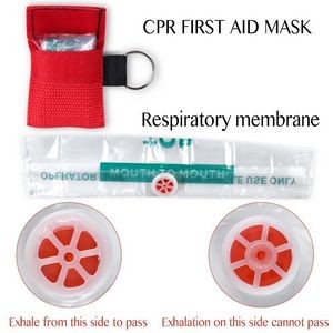 CPR Face shield with key ring 4