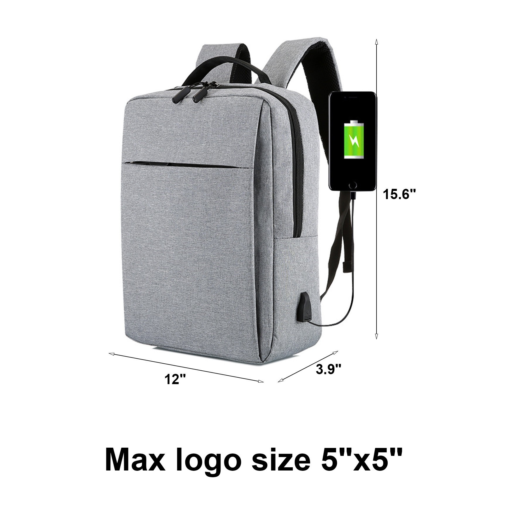 Multifunction Backpack With Charger 2