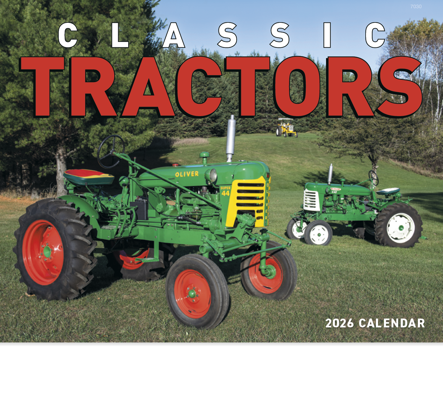 Good Value™ Classic Tractor - Stapled Calendar 43