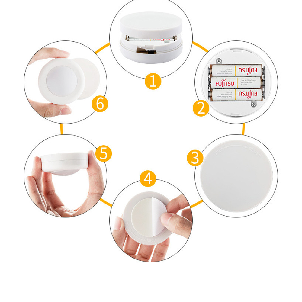 Adjustable remote control household kitchen bedroom cabinet 16 colors lamp night light LED light 9