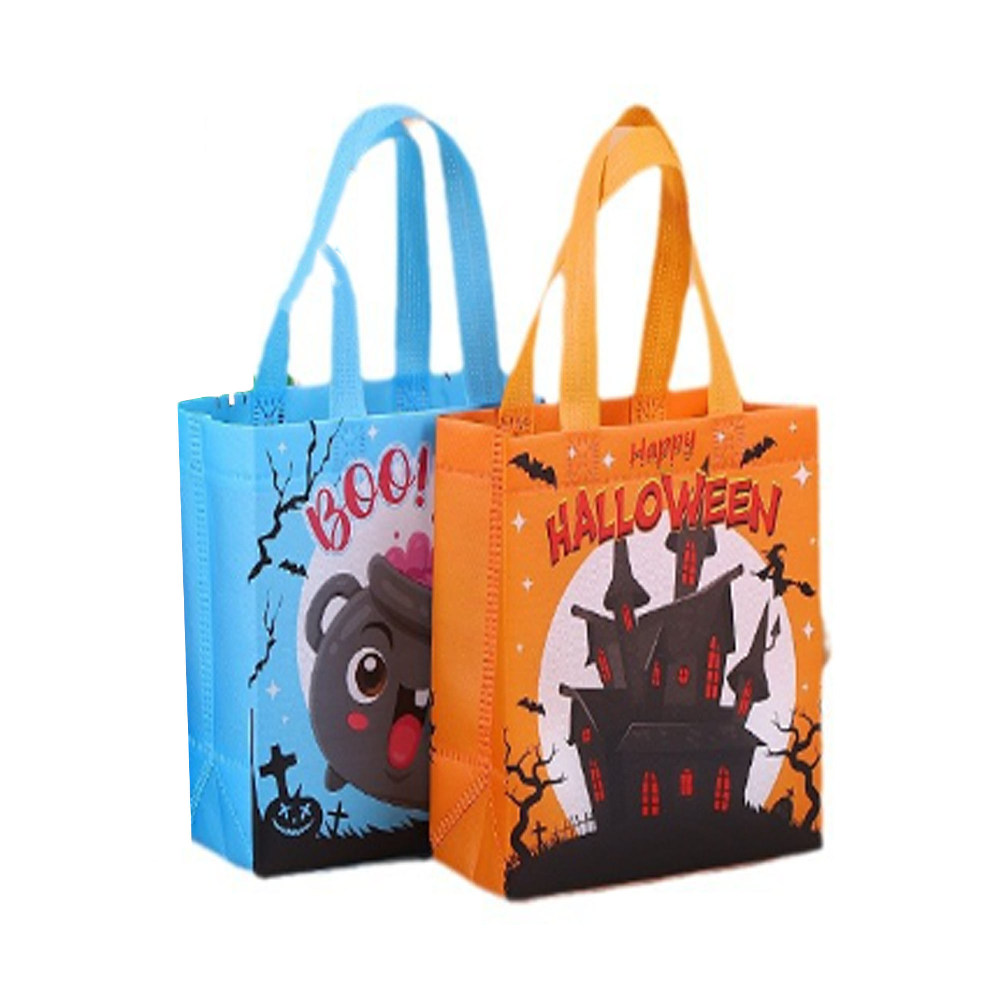 Custom 12"L x 4"W x 16"H Full Color Non Woven Fabric Shopping Promotion Tote Bag 2