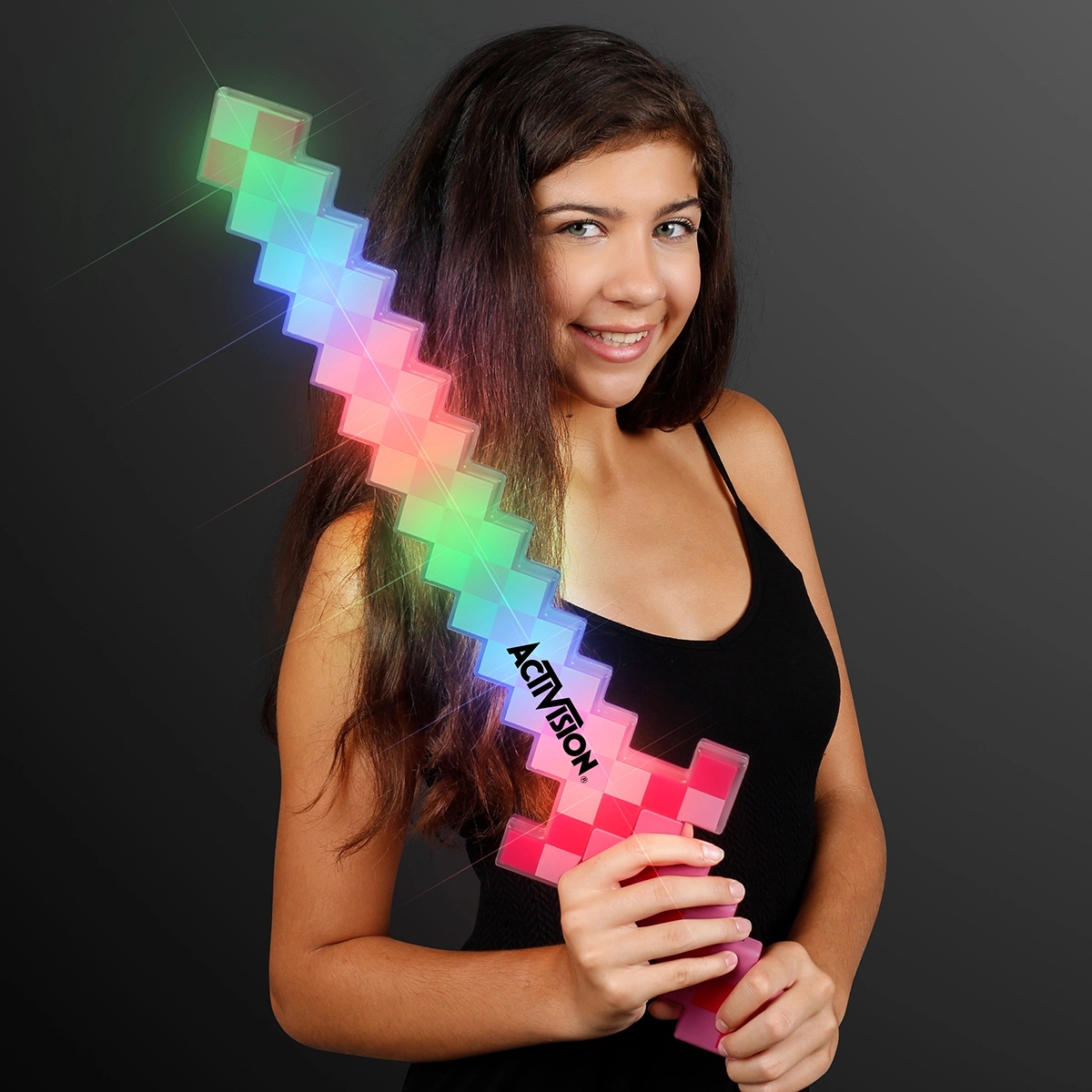 LED 8-Bit Pixel Sword 13