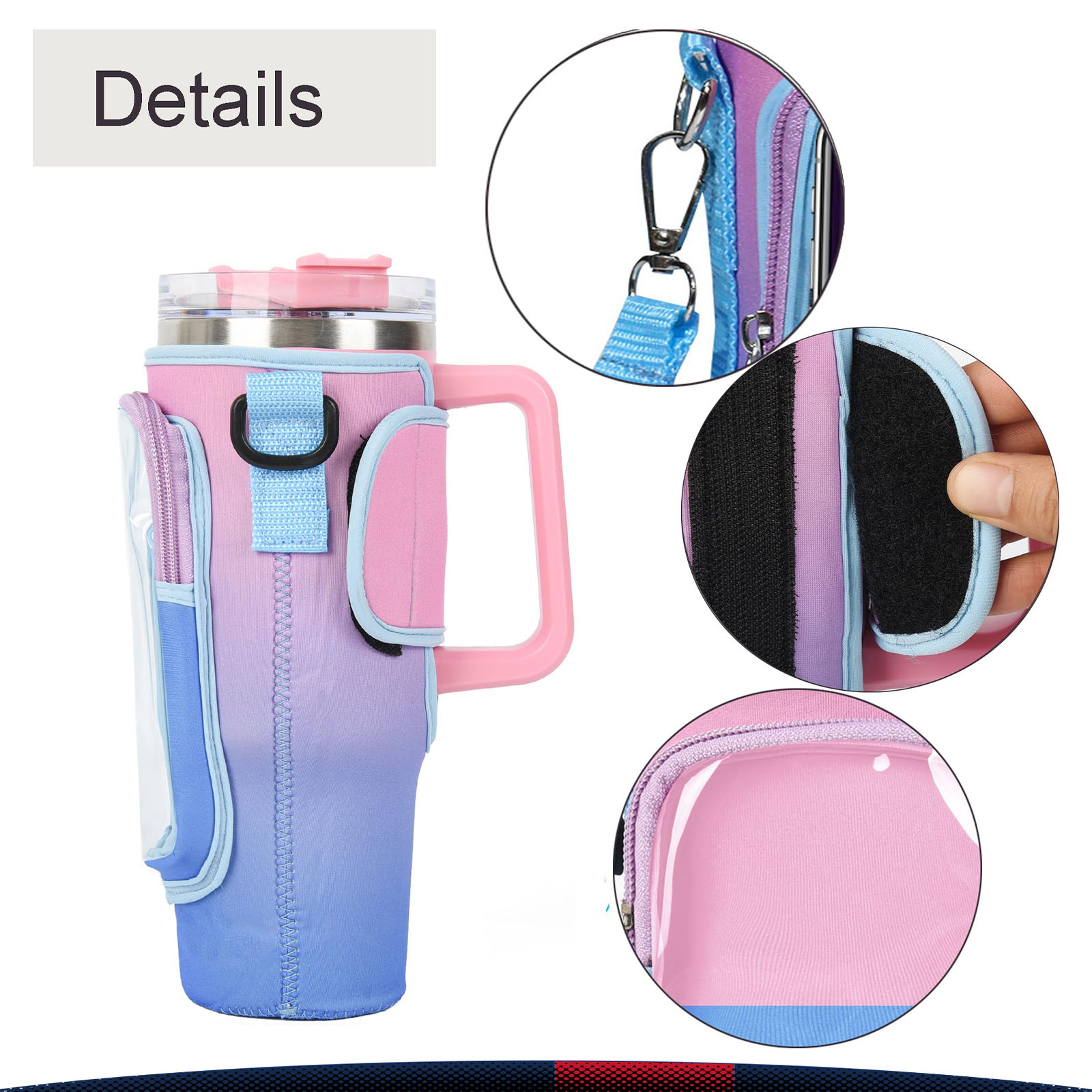Louise Water Bottle Carrier Bag 5